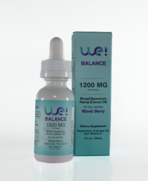 WE! Hemp Balance Oil Drops - Image 2